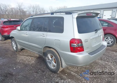 2004 Toyota Highlander V6 from USA, damaged, VIN JTEGP21A940042035